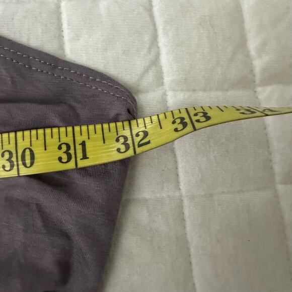 INDIGO THREAD Womens Tunic Dress Purple Tank Stretch Jersey Lagenlook ONE SIZE - Picture 6 of 7